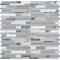 Msi Alessio Interlocking 12 in. x 12 in. Mixed Glass Stone Metal Blend Mosaic Wall Tile ZOR-MD-0189 - alternate 1